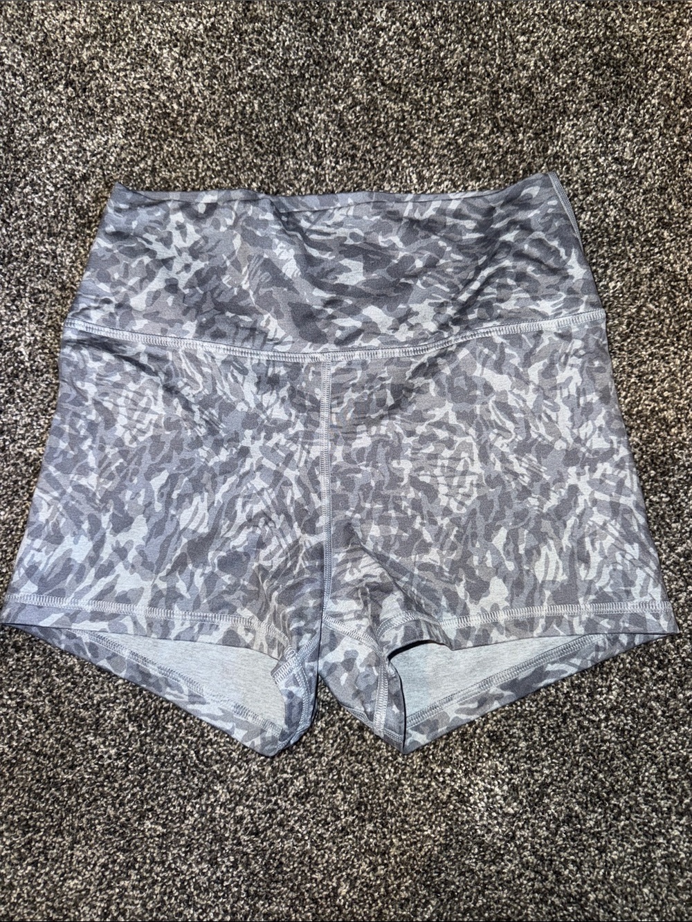 Fleo Gray Women’s Athletic Shorts